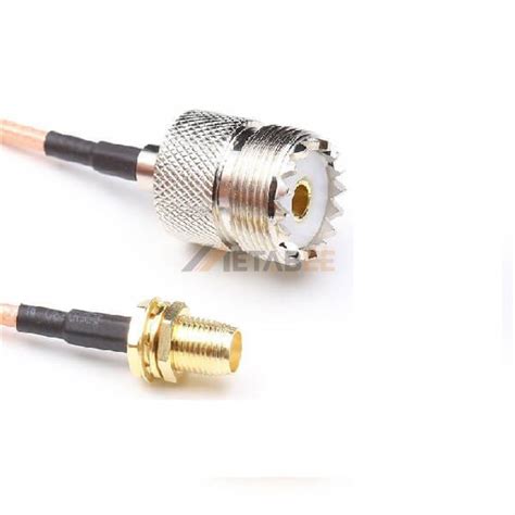 Bulkhead SMA Female To UHF SO239 Female Pigtail Cable MetabeeAI