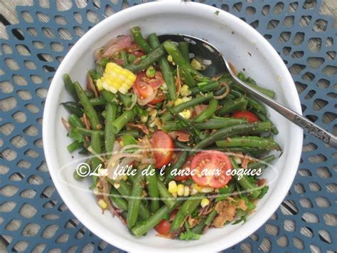 La Fille De L Anse Aux Coques Salade De Haricots Verts Et De Ma S