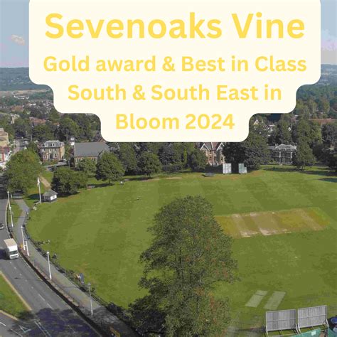 Press Release Park Of The Year Award For The Vine As Sevenoaks Scoops