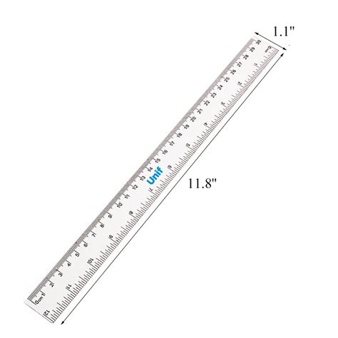 Standard Ruler 12 Inch,Stationery & Office