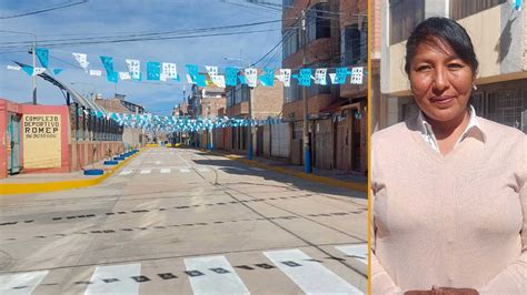 Puno Inauguran Una De Las Principales V As En La Urbanizaci N Romep