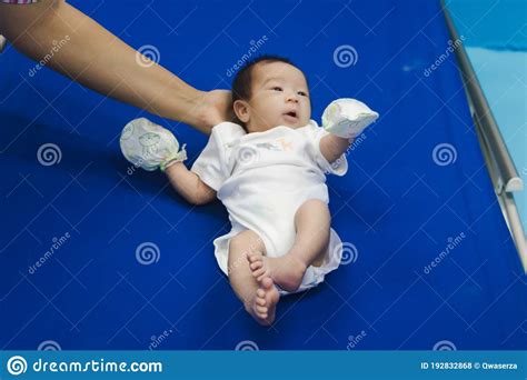 Babies Born in the Mother`s Embrace in the Hospital Stock Photo - Image ...