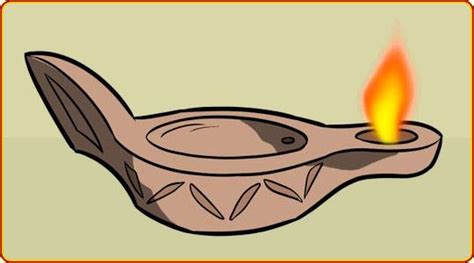 Biblical Oil Lamp Clipart 55 Koleksi Gambar