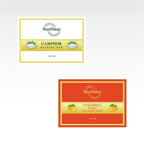 Buy Healthoap Organic Camphor Bar And Vitamin C Orange Bathing