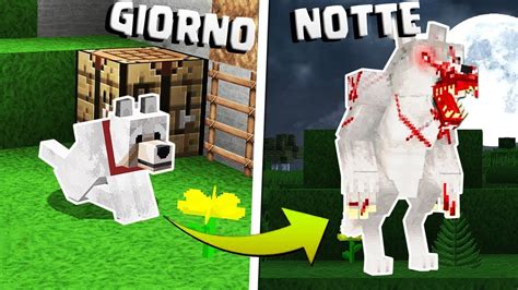 Mi Hanno Morsosono Un Lupo Mannaro Minecraft Ita La Mod Dei Lupi