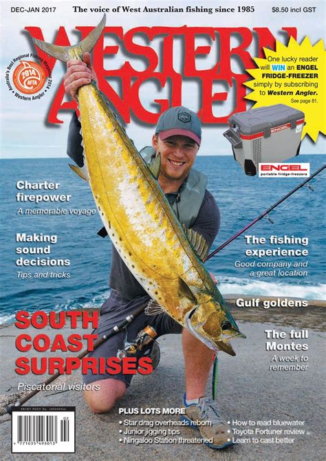 Western Angler Magazine Dec Jan 2017 Back Issue