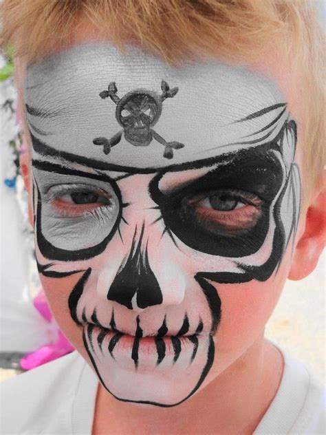 Face Painting Designs Pirate Face Skull Face Paint