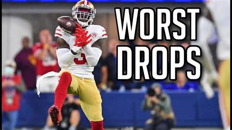 Worst Dropped Passes of the 2021-2022 NFL Season