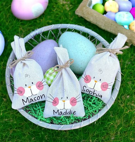 Easter T For Kids Personalized Easter Treat Bags Easter Basket