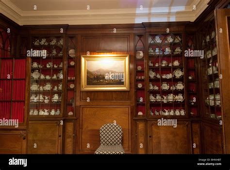 Interior of Knowsley Hall Liverpool Stock Photo - Alamy