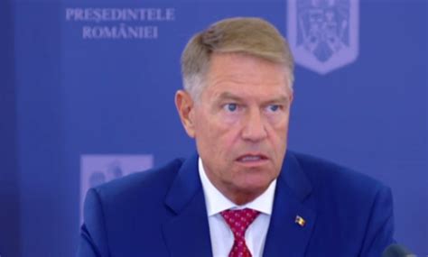 Prima reacție a lui Iohannis la greva profesorilor Speranța mea este