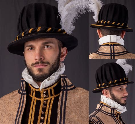 Late16thearly 17th Century Pleated Hat By