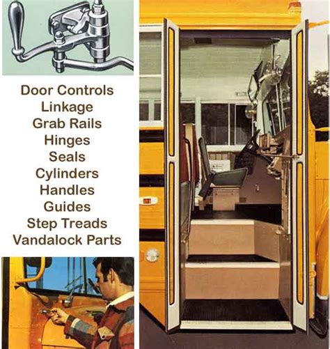 School Bus Entrance Door Parts