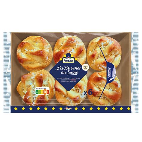 Brioche Au Sucre Brioche Pasquier Le Sachet De G Prix Carrefour