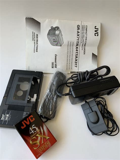 FILMADORA JVC COMPACT VHS RANDOM ASSEMBLE EDITING GR AX317 COMPLETA