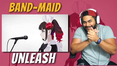 Band Maid Unleash Reaction Youtube