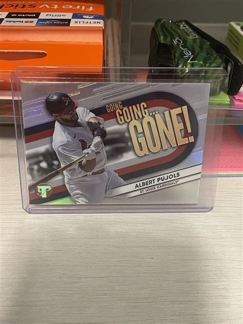 2023 Topps Pristine Baseball Albert Pujols Going Going Gone GGG 17