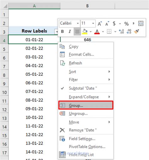 Excel Pivot Table Group By Week 3 Suitable Examples Exceldemy