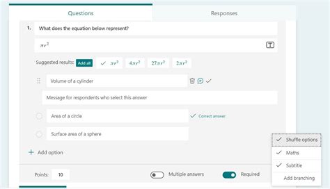 Simple surveys and quizzes using Microsoft Forms | Digital Learning Service in CATE