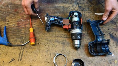 Diy Bosch Akkuschrauber Gsr V Li Professional Motor Tauschen