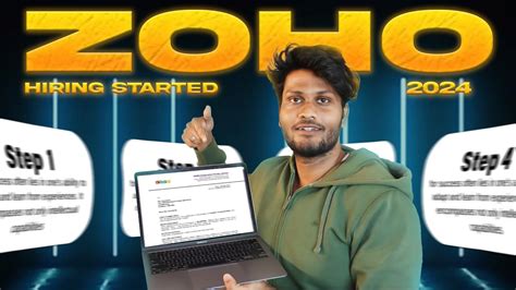 ZOHO 2024 Hiring Started ZOHO Interview Preparation Interview Process