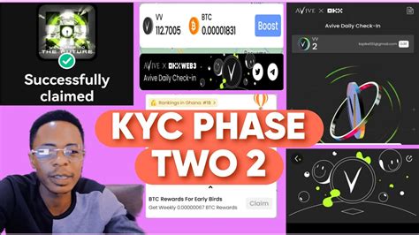 Avive Kyc Phase You Don T Need To Miss If You Need Money Youtube