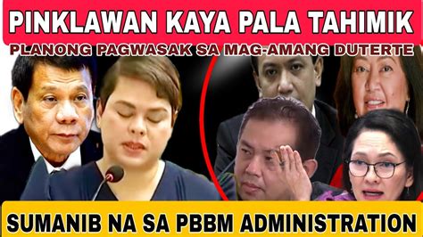 Pinklawan At Pbbm Admin Nagsanib Pwersa Na Laban Sa Mga Duterte Youtube