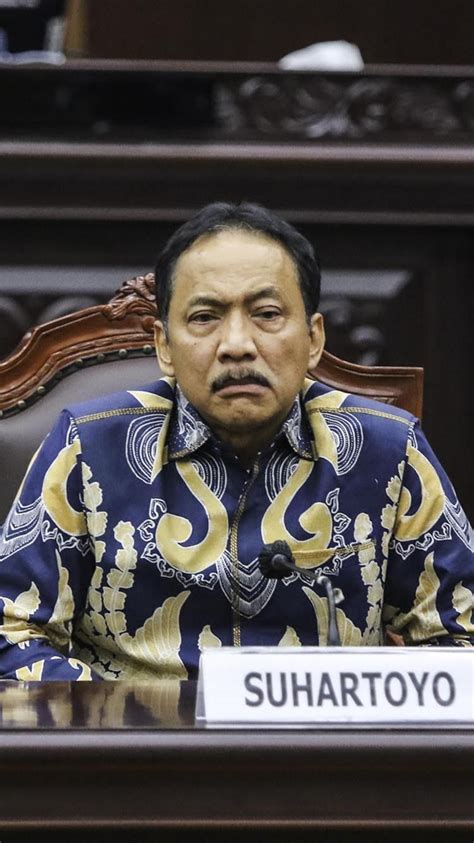 Harta Kekayaan Suhartoyo Yang Terpilih Jadi Ketua Mk Menggantikan Anwar