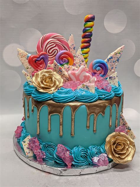 Signature Rainbow Candy Cake