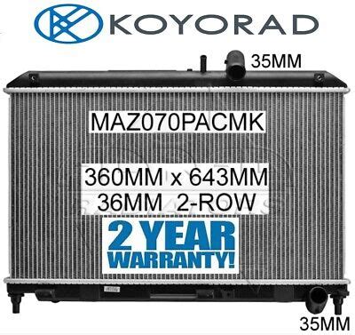 RADIATOR MAZDA RX 8 RX8 SERIES 2 7 2008 2014 MANUAL RADIATOR KOYORAD