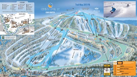 China Peak Trail Map | SkiCentral.com