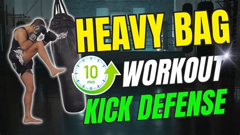 Kick It Up A Notch 10 Minute Heavy Bag Workout For Muay Thai Youtube