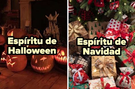 Test Tienes Esp Ritu De Navidad O De Halloween