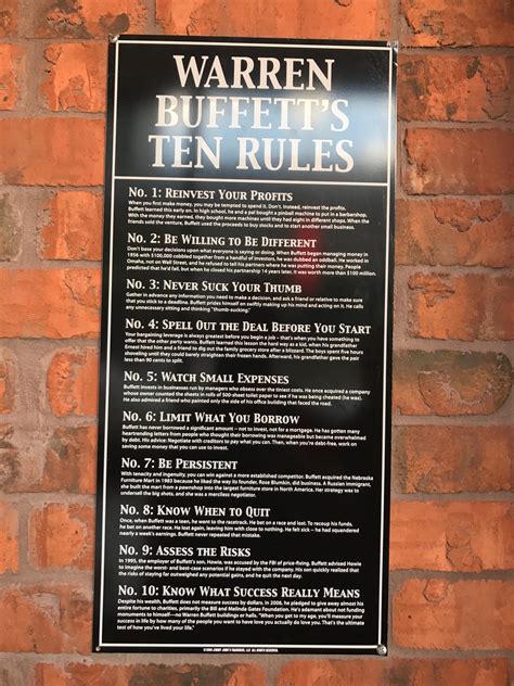 Jimmy Johns And Warren Buffetts 10 Rules