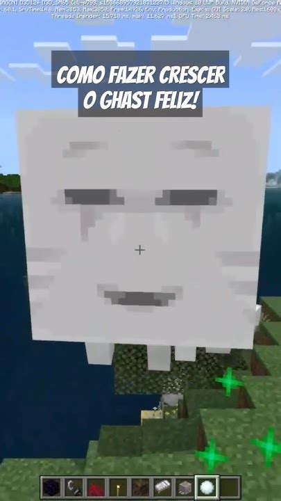 Como Fazer O Ghast Feliz Crescer - Como fazer o ghast feliz crescer no Minecraft! - YouTube