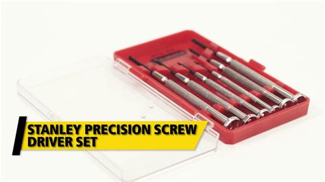 Stanley Screwdriver Set I 6 Pcs I Multi Purpose Screwdriver Kit Youtube