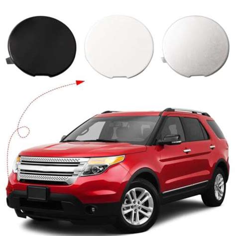 Car Front Bumper Tow Hook Eye Cover Cap Fit For Ford Explorer