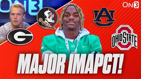 What Is Star Kj Bolden Potential Impact Georgia Auburn Florida