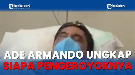 Kata Kata Ade Armando Saat Turun Dari Ambulans Ungkap Siapa