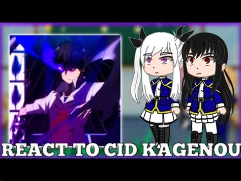 Teis React To Cid Kagenou Gcrv The Eminence In Shadow Youtube