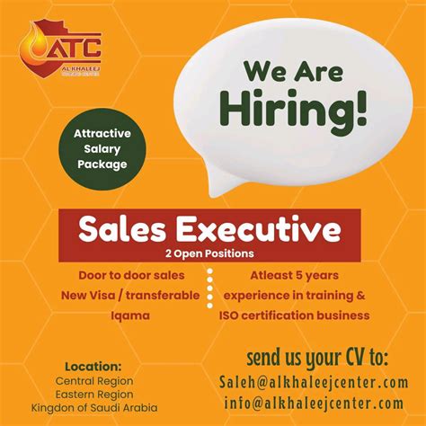 KSA Sales Executives Job Openings SaudiGulf Jobs