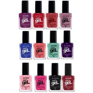 Esmalte Avon Cor E Brilho Pro Gel Ml Shopee Brasil