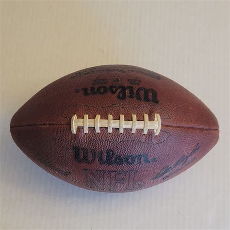 Vintage Wilson Nfl Commissioner Pete Rozelle Official Leather Football ...