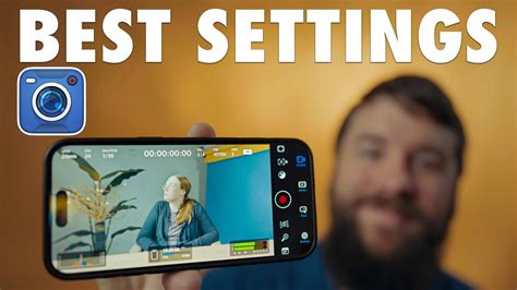 Best Blackmagic Camera App Settings For Apple Log With Iphone Pro