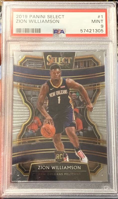 Yahooオークション 【psa9】rc Zion Williamson 2019 20 Panini ザ