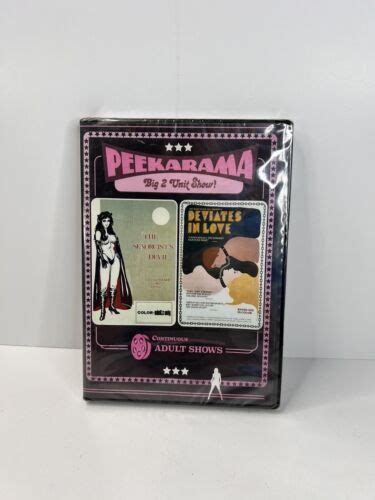 Peekarama Big 2 Unit Show The Sexorcist 1973 Deviates In Love 1978