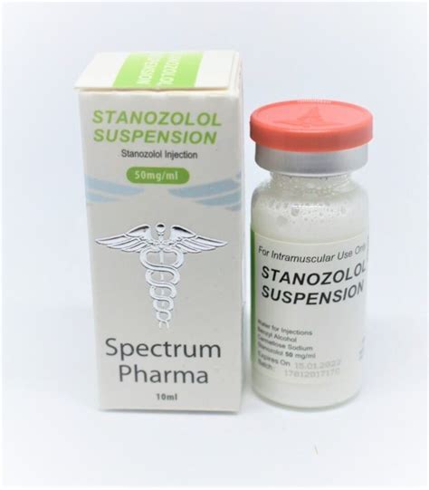 Liquid Winstrol Stanozolol Injection For Muscle Building Packaging