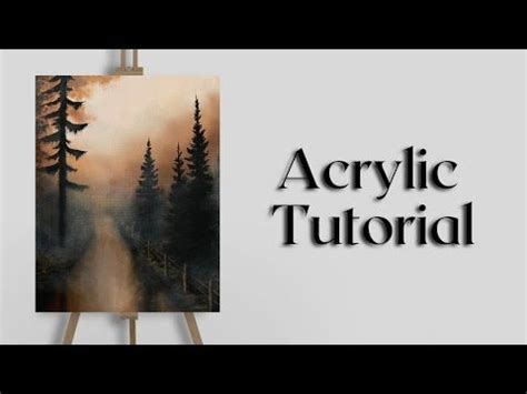 Acrylic Painting Tutorial | Acrylic painting inspiration, Painting ...