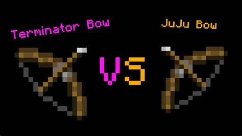 Terminator VS JuJu Bow Hypixel Skyblock YouTube