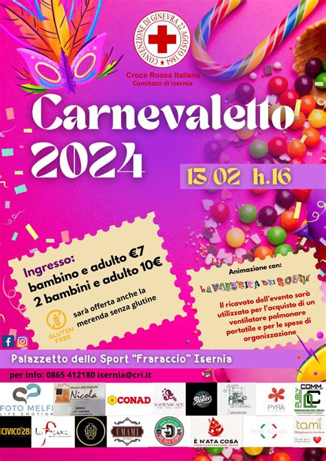 Carnevaletto Della Croce Rossa A Isernia Tutto Pronto Per La Festa Pi